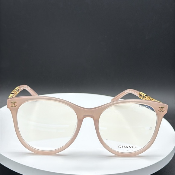 Chanel Glasses CH6045 Light Pink/Gold 57mm
H-13 - Picture 1 of 15